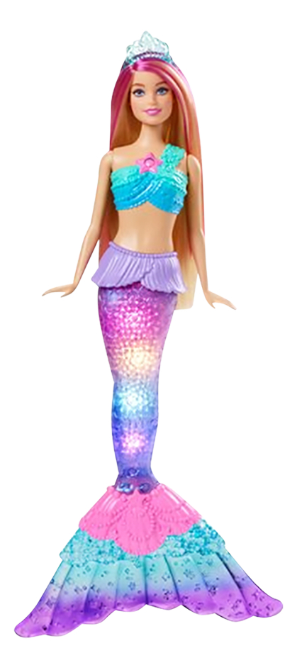 roterend lint hoofdzakelijk Barbie mannequinpop Dreamtopia Zeemeermin met twinkelende lichtjes kopen? |  Bestel eenvoudig online | DreamLand