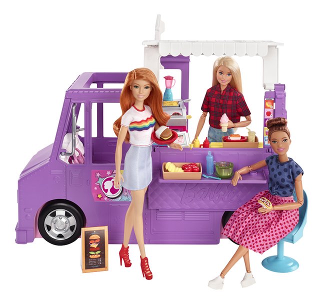 R Station uitvinding Barbie Estate Fresh 'N Fun Foodtruck - Barbie Auto met Kookaccessoires  kopen? | Bestel eenvoudig online | DreamLand