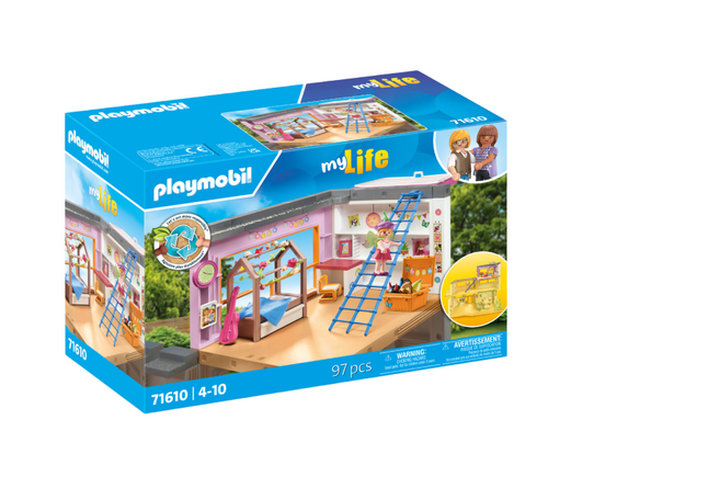 PLAYMOBIL Speelset Kinderkamer 71610