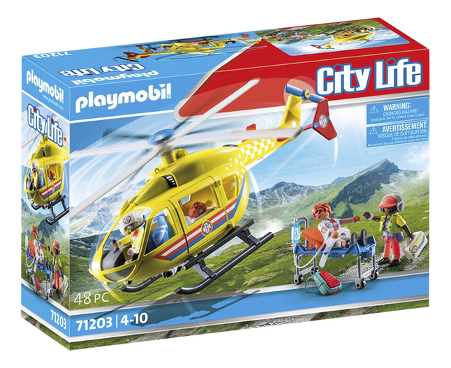 PLAYMOBIL City Life 71203 Reddingshelikopter