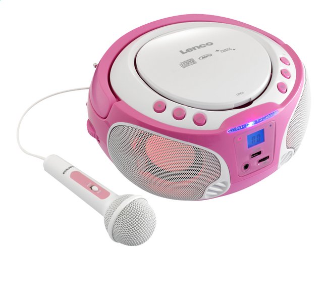 Schrijf op Ventileren Vereniging Lenco draagbare radio/cd-speler SCD 650 roze kopen? | Bestel eenvoudig  online | DreamLand