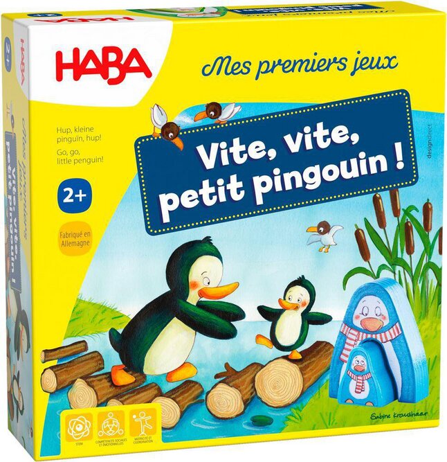 HABA Jeu Vite, vite, petit pingouin!