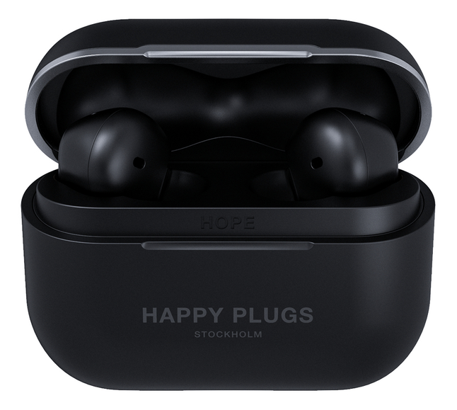 Happy Plugs écouteurs True Wireless Hope noir
