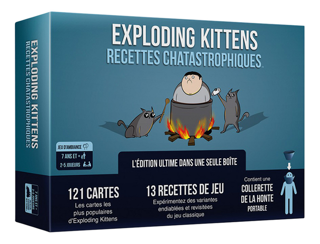 Exploding Kittens Recettes Chatastrophiques