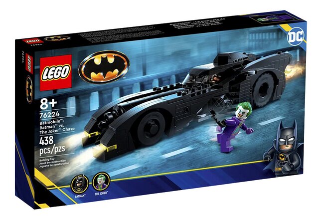 LEGO DC 76224 La Batmobile : poursuite entre Batman et le Joker