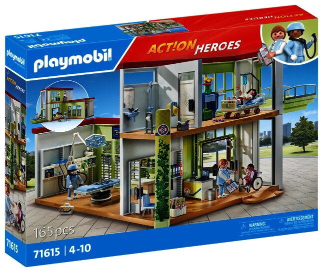 PLAYMOBIL Set de jeu Hôpital moderne 71615