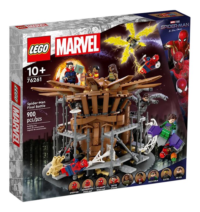 Spider-man contre l'homme-sable : la bataille finale Lego