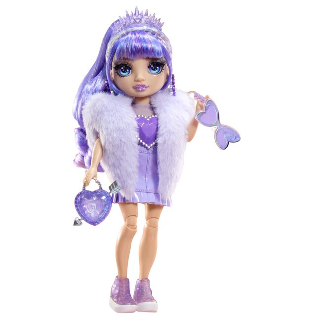 Rainbow High Creative Crystals Fashion Doll Violet