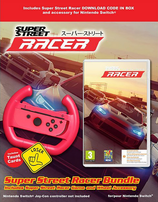 Nintendo Switch Super Street Racer Bundle NL/FR
