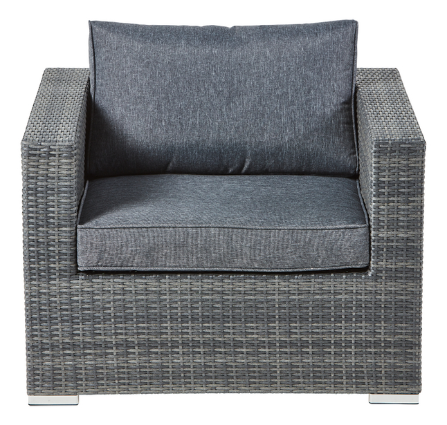 Fauteuil lounge Hierro anthracite