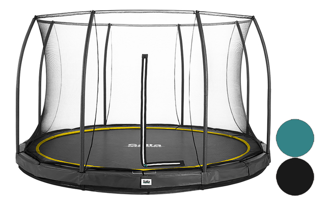 Salta trampoline enterré avec filet de sécurité Comfort Edition Ground Ø 3,66 m
