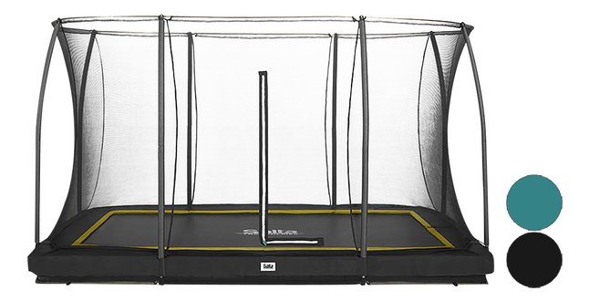 Salta trampoline enterré avec filet de sécurité Comfort Edition Ground L 3,66 x Lg 2,44 m
