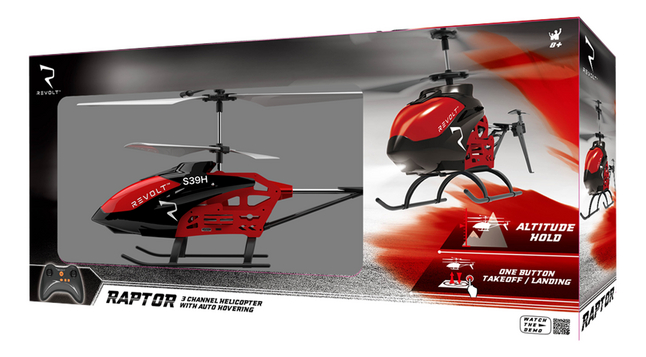 sociaal Savant Veranderlijk Revolt helikopter RC S39H Raptor XL kopen? | Bestel eenvoudig online |  DreamLand