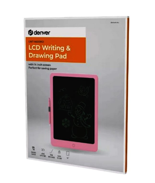 Denver Teken- en Schrijftablet 14"" Roze