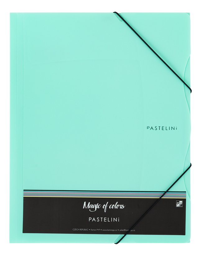 Farde à élastique A4 Pastelini Green