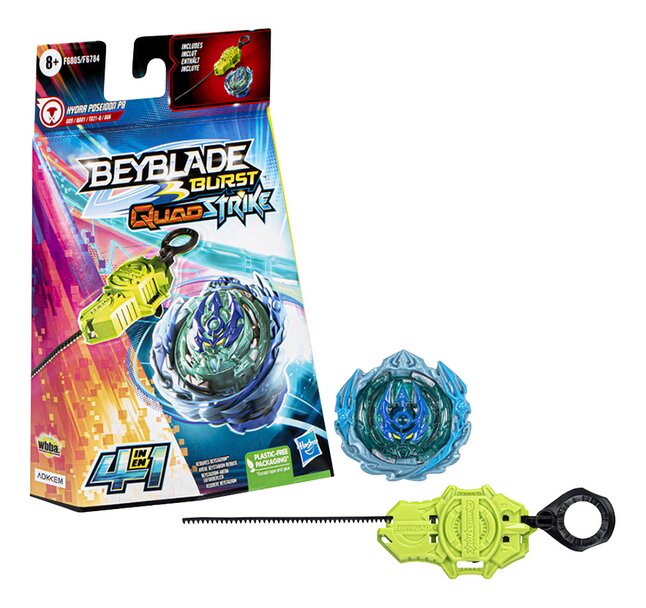 Beyblade Burst Quad Strike Starter Pack - Hydra Poseidon