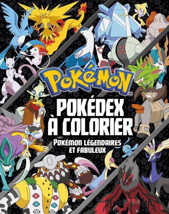 Livre De Coloriage Pokemon Pokedex A Colorier Pokemon