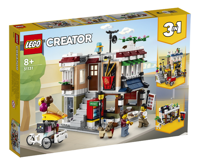 LEGO Creator 3 en 1 31131 Le magasin de nouille du centre-ville