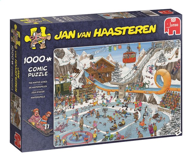 Jumbo puzzel Jan Van Haasteren De Winterspelen