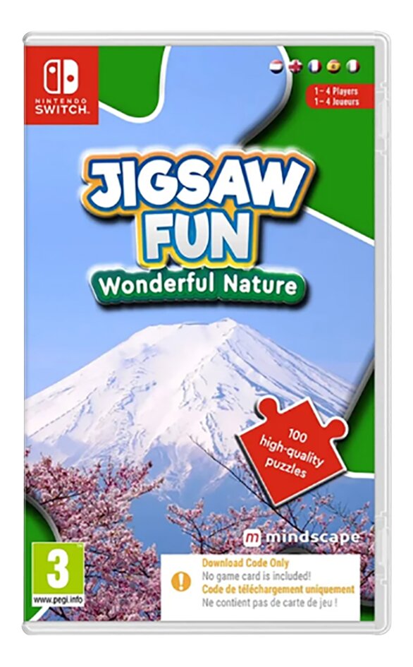 Nintendo Switch Jigsaw Fun: Wonderful Nature - Code in a box FR/ANG