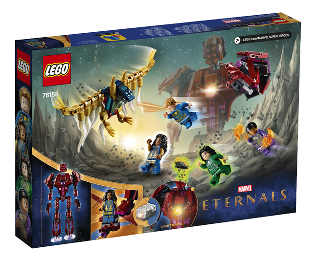 LEGO Marvel The Eternals 76155 In de schaduw van Arishem