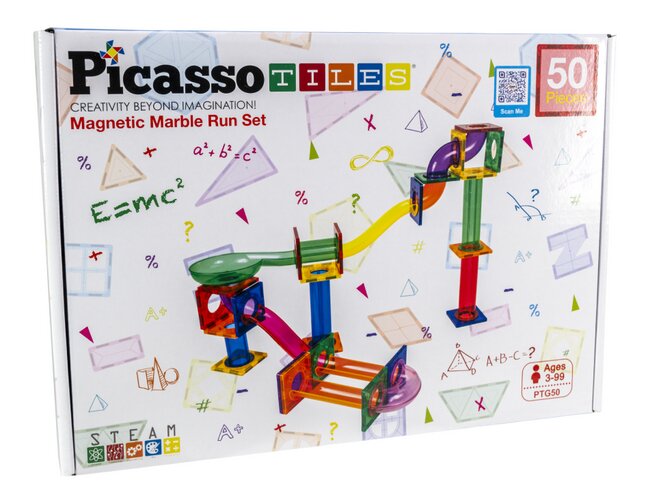 Tactic PicassoTiles 50pc marble run set