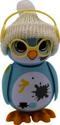 Interactieve Figuur Little Pinguin Blauw