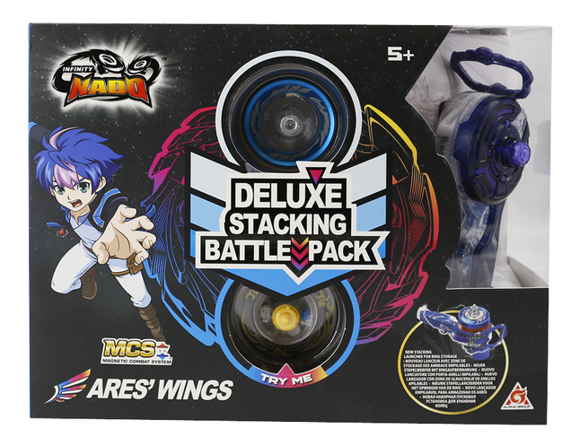 Infinity Nado Deluxe Stacking Battle Pack - Ares'Wings