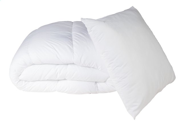 Synthetisch Dekbed En Hoofdkussen B 140 X L 200 Cm