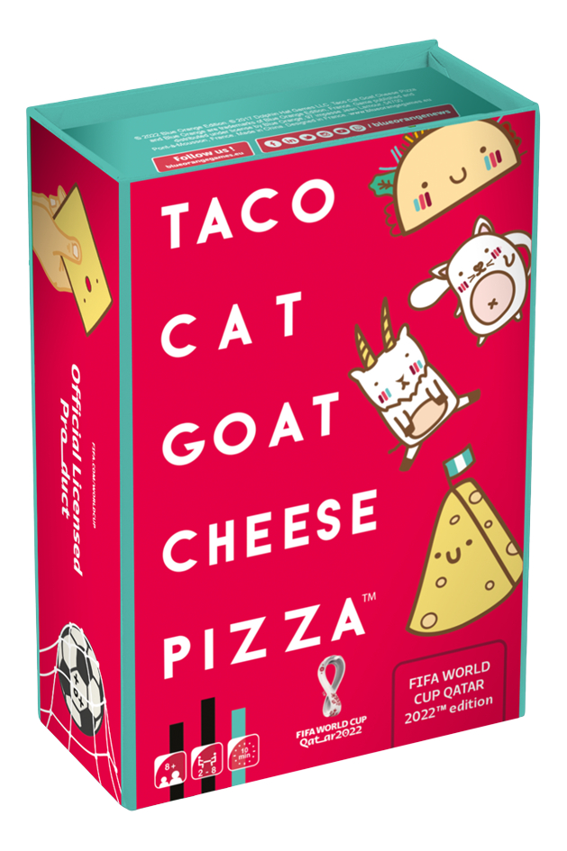 Taco Cat Goat Cheese Pizza kaartspel - FIFA World Cup Qatar 2022 Edition