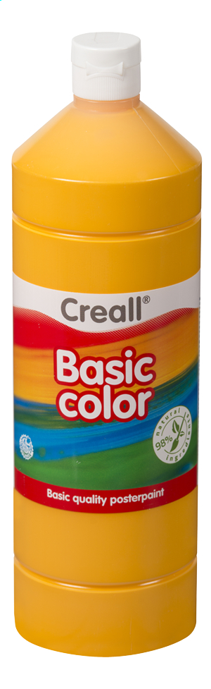 Creall plakkaatverf Basic Color 1 l donkergeel