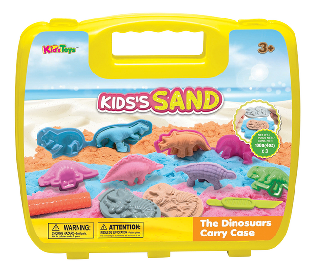 Kid's Toys Kids's Sand The Dinosaurs Carry Case