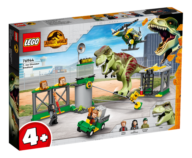 prioriteit Gymnastiek Voor een dagje uit LEGO Jurassic World 76944 T. rex dinosaurus ontsnapping kopen? | Bestel  eenvoudig online | DreamLand
