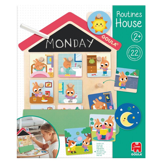 Jumbo Goula Routines Clock
