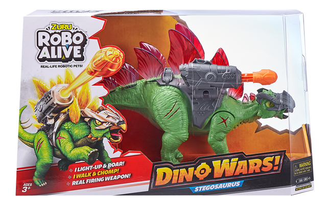 Zuru robot Robo Alive Dino Wars Stegosaurus