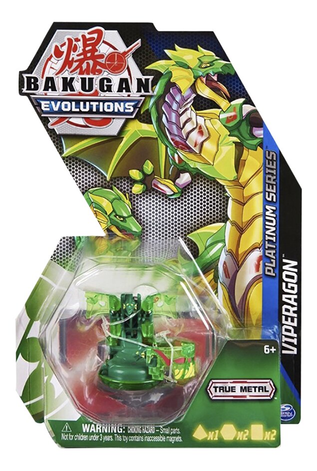 Bakugan Evolutions Platinum Series True Metal Bakugan - Viperagon
