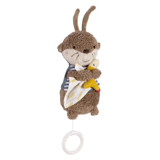 Fehn Activiteitenspeeltje mini musical Otter Theo 20cm
