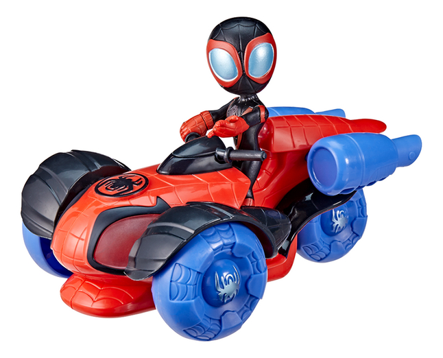 Marvel Spidey and his Amazing Friends Glow Tech Techno-Racer
