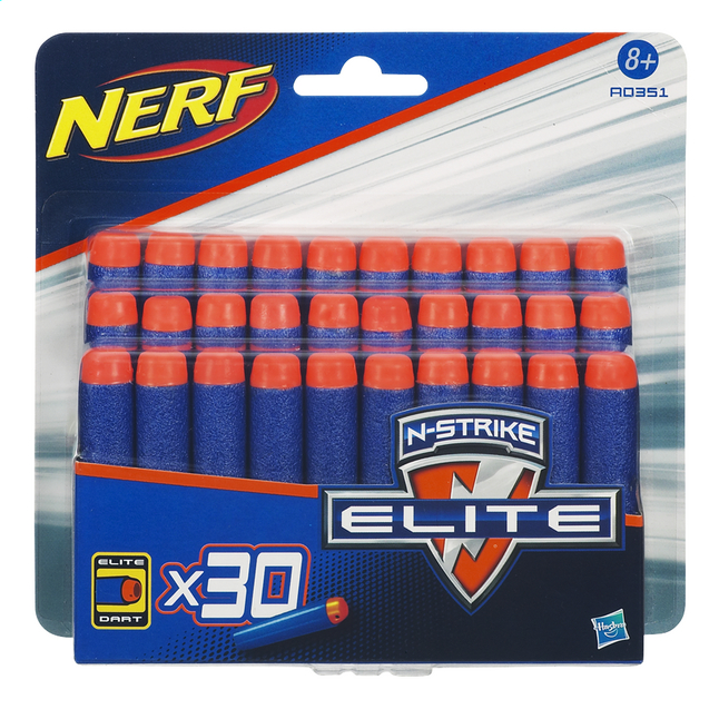 Nerf Elite N Strike Recharge 30 Pièces