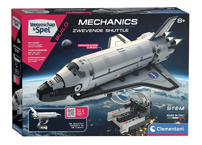 Clementoni Wetenschap & Spel Mechanical Lab NASA Zwevende Shuttle
