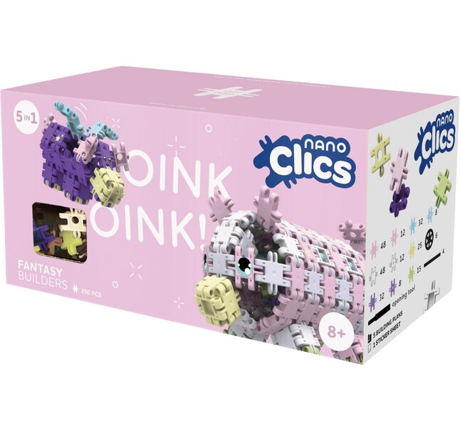 Nano Clics Fantasy Builders 250 stuks