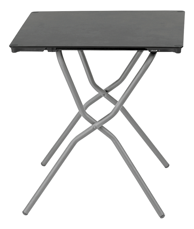 Lafuma Table Pliante Anytime Mineral Anthracite L 68 X Lg 64 Cm