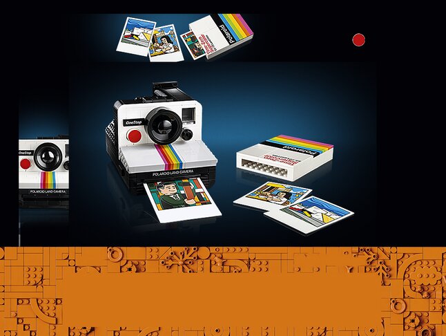 LEGO Ideas 21345 appareil photo Polaroid OneStep SX-70