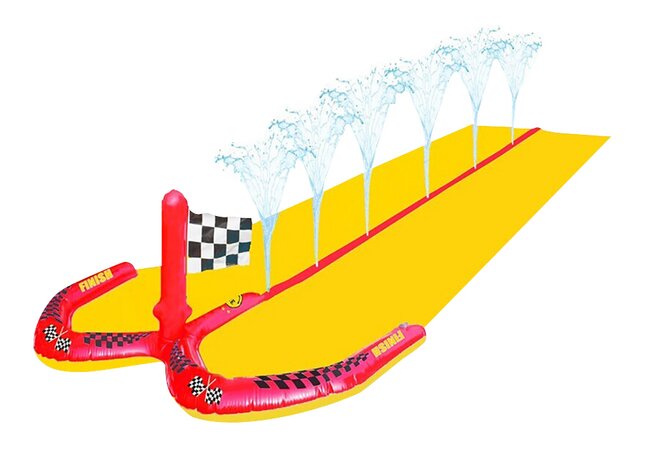 Swim Essentials waterglijbaan Racing Sprinkler