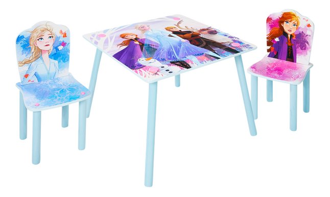 Wonderlijk Moose Toys tafel met 2 stoeltjes voor kinderen Disney Frozen II PM-16