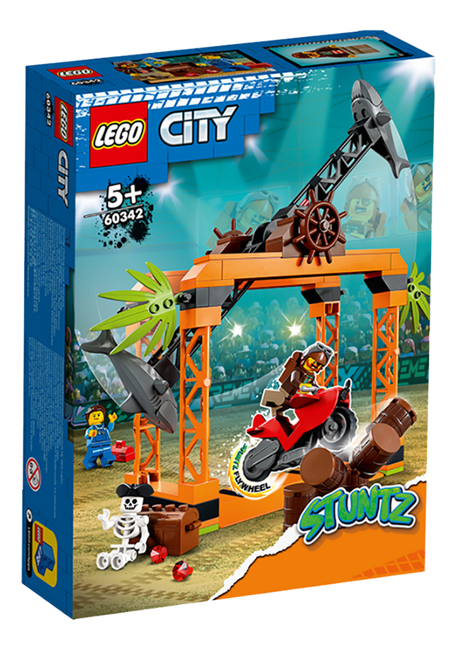 LEGO City 60342 De haaiaanval stuntuitdaging