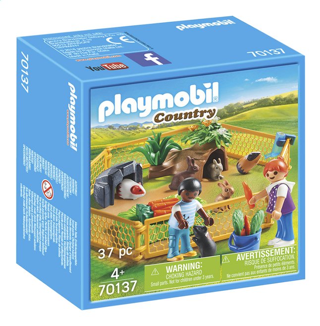 Playmobil Country 70137 Kinderen En Kleine Dieren