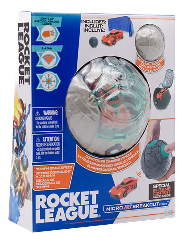 Voiture RC Breakout Rocket League + but & ballon