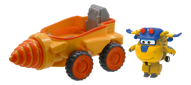 Voertuig Super Wings Donnie's Driller