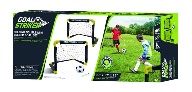 Voetbaldoel Square Pop-up goal set - 2 stuks